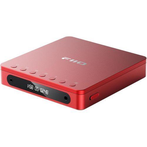 FiiO(フィーオ) FIO-DM13BT-R レッド CDプレーヤー アンプ2基搭載による高音質設...