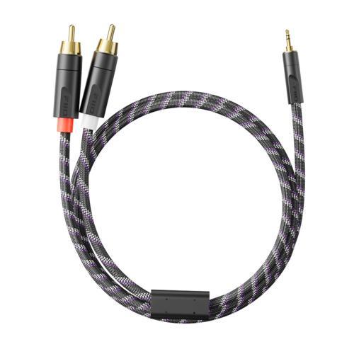FiiO(フィーオ) TRUST LD-UB2 120cm アナログ接続用オーディオケーブル 3.5...