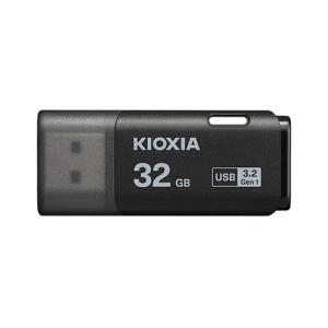 キオクシア(KIOXIA) KUC-3A032GK(ブラック) TransMemory U301 USBフラッシュメモリ 32GB｜tokka