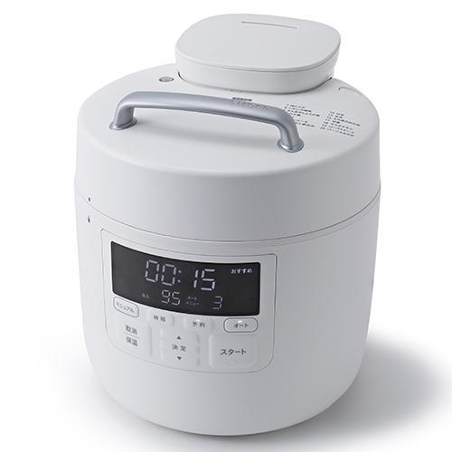 シロカ(siroca) SP-2DM251-W 電気圧力鍋 おうちシェフ PRO