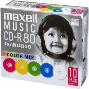 マクセル(maxell) CDRA80MIX.S1P10S 音楽用 CD-R 80分 1回録音 10枚｜tokka