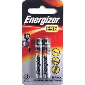 エナジャイザー(Energizer) E96-B2 アルカリ乾電池 単6形 2個