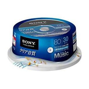 ソニー(SONY) 30CRM80HPWP 音楽用 CD-R 一回(追記)録音 プリンタブル 30枚