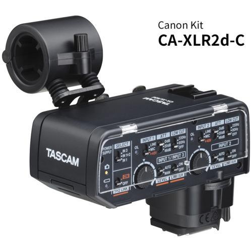 TASCAM(タスカム) CA-XLR2d-C ミラーレスカメラ対応XLRマイクアダプター キヤノン...