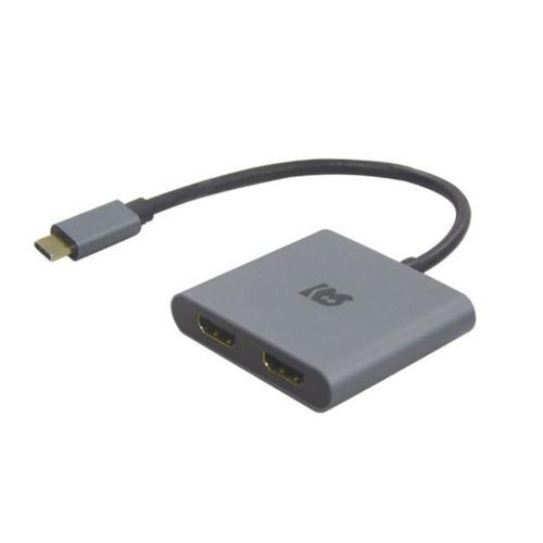 RATOC systems RS-UCHD2-PD USB Type-C to デュアルHDMIディ...
