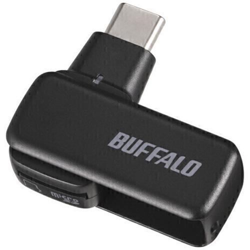 バッファロー(BUFFALO) BSCRM100U3CBK ブラック USB 3.2 Gen1 Ty...