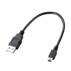 エレコム(ELECOM) U2C-GMM025BK(ブラック) USB2.0ケーブル/A-mini-...