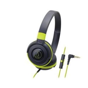 オーディオテクニカ(audio-technica) ATH-S100iS BGR ブラックグリーン ...