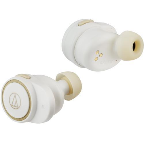 オーディオテクニカ(audio-technica) ATH-CK1TW WH ホワイト ワイヤレスイ...