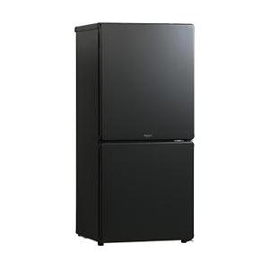 モリタ(MORITA) MR-F110MB-K(ブラック) ファン式 2ドア冷蔵庫 【右開き】110L