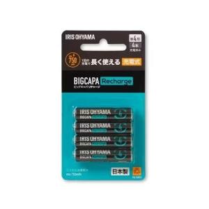 アイリスオーヤマ(Iris Ohyama) BCR-S4MH/4B BIGCAPA Recharge 単4形 充電式 4本入｜tokka