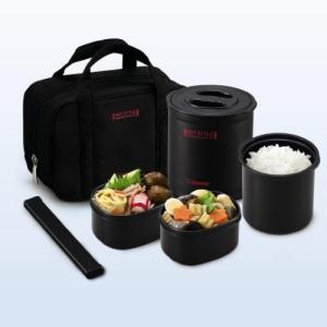 THERMOS（サーモス） 保温弁当箱 DBQ-502 MTBK メタリックブラック