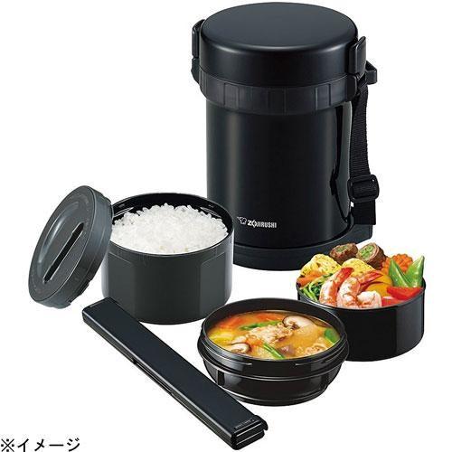 象印(ZOJIRUSHI) ステンレスランチジャー お・べ・ん・と ごはん0.59L/おかず0.4L...