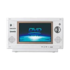 ツインバード(TWINBIRD) VD-J713CW ポータブル防水DVDプレーヤー ワンセグチューナー内蔵 7V型