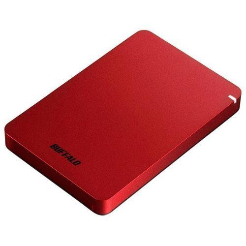 バッファロー(BUFFALO) HD-PGF1.0U3-RDA レッド ポータブルHDD 1TB U...