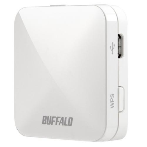 バッファロー(BUFFALO) WMR-433W2-WH(ホワイト) 11ac対応 トラベル ホテル...