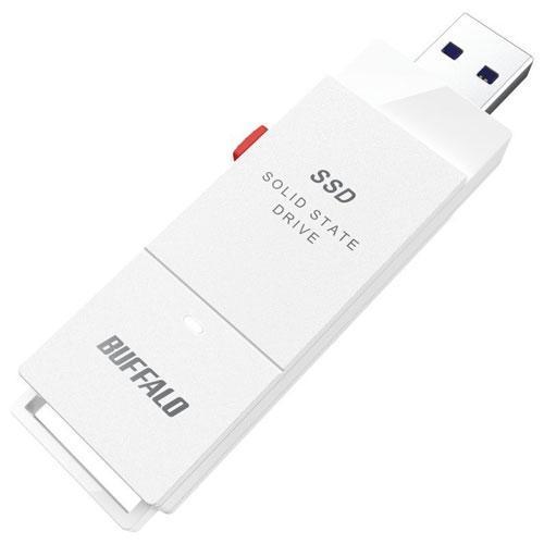 バッファロー(BUFFALO) SSD-SCT2.0U3-WA(ホワイト) ケーブルレス ポータブル...