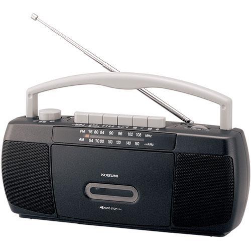 コイズミ(KOIZUMI) SAD-1223-K ブラック ステレオラジカセ