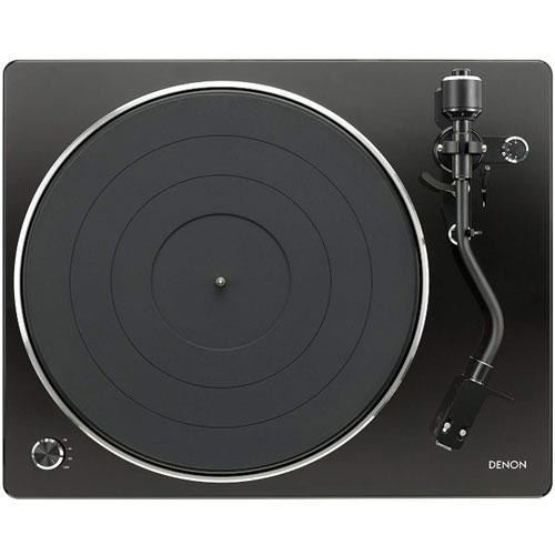 【長期保証付】DENON(デノン) DP-450USB-BK ブラック レコードプレーヤー