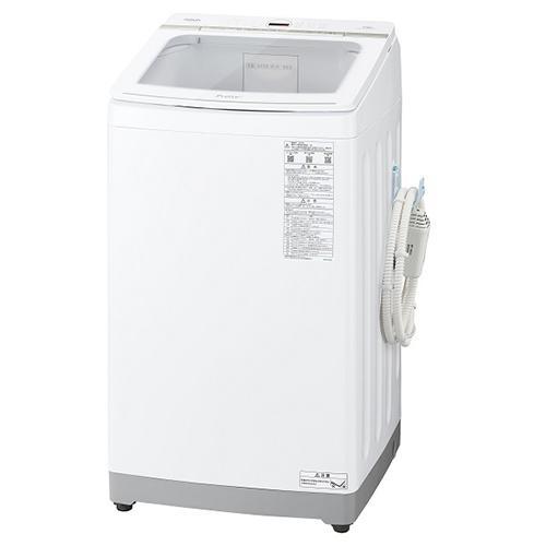 【設置＋リサイクル＋長期保証】アクア(AQUA) AQW-VA8P-W(ホワイト) 全自動洗濯機 上...