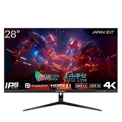 【長期保証付】ジャパンネクスト(JAPANNEXT) JN-IPS28G144UHDR 28型ワイド...