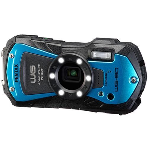 【長期保証付】ペンタックス(PENTAX) WG-90(ブルー) 防水コンパクトデジタルカメラ