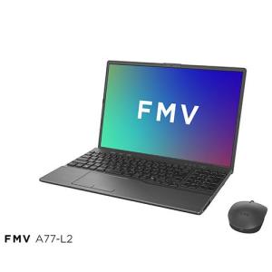 【長期保証付】富士通(FUJITSU) FMV Note A FMVA77L2BY 16型 Core i7 Win11Home メモリ16GB SSD512GB Officeオプション付 ノートパソコン ブライトブラック