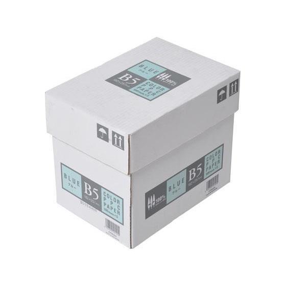 APP カラーコピー用紙 ブルー B5 500枚×5冊[代引不可]