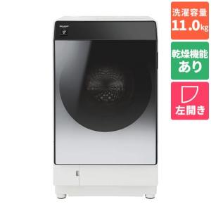 【標準設置料金込】【長期5年保証付】シャープ(SHARP) ES-G11B-SL シルバー ドラム式洗濯乾燥機 左開 洗濯11kg/乾燥6kg｜tokka