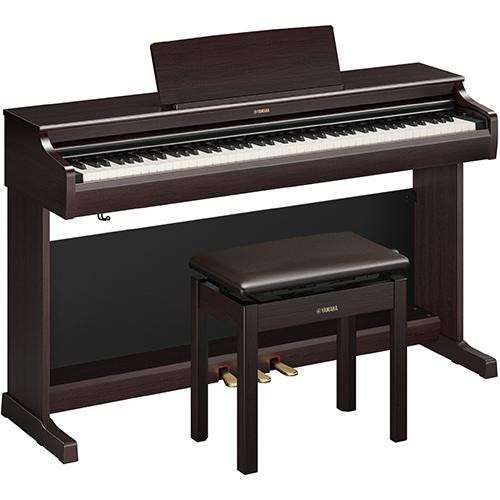 【標準設置料金込】ヤマハ(YAMAHA) YDP-166R ニューダークローズウッド調 電子ピアノ ...