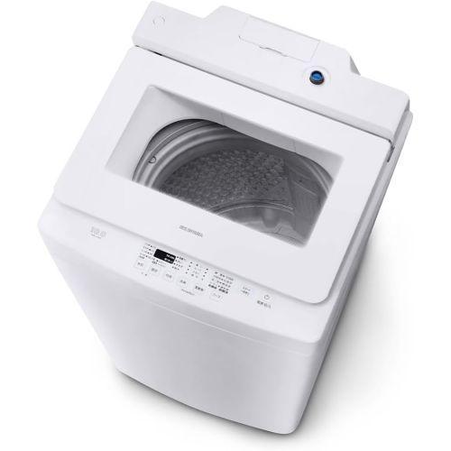 【設置】アイリスオーヤマ(Iris Ohyama) IAW-T1001-W(ホワイト) 全自動洗濯機...