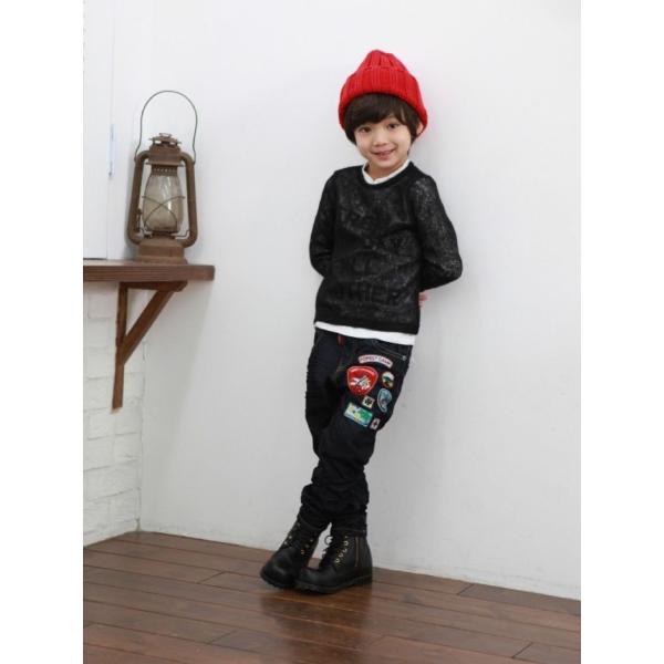 SLASYS　FORESTワッペンデニム　韓国子供服