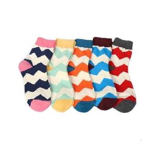 ハニーソックス（ジグザグ）【3足よりどり対象商品】