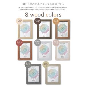 名入れ 文字入れ 可 2L判サイズ 木目フォト...の詳細画像4