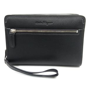 フェラガモ Salvatore Ferragamo セカンドバッグ ブラック 24-9831｜toko-putih