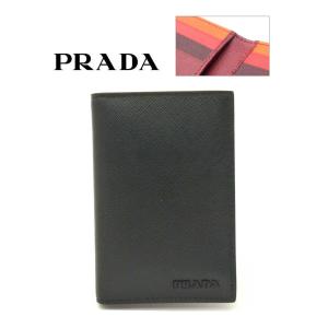 PRADA カードケース 2MC101 ZLP F0ME5 ブラック/マルチカラー｜toko-putih