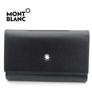 美品 Montblanc モンブラン キーケース 鍵入れ レザー 革 ブラック MONTBLANC モンブラン キーケース 30307 ブラック U0007161
