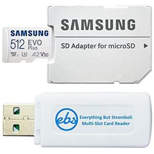 Samsung 512GB Micro SDXC EVO Plus メモリーカード アダプター付き Samsung Galaxy S7 Tab S7+