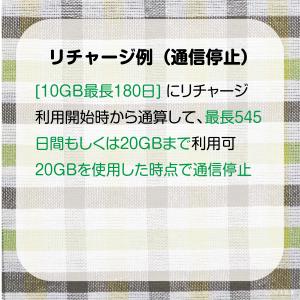 [リチャージ] 10GB 最長365日 (容量...の詳細画像3