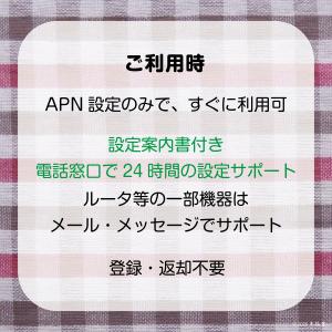 [10GB 最長180日](容量使用後は通信停...の詳細画像4