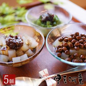 ギフト プレゼント あんみつ 5個 豆てんスイーツ セット 巾着入り 手土産 和スイーツ 和菓子 送料込