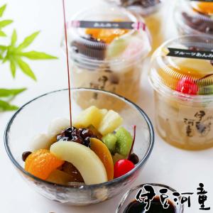 父の日 ギフト プレゼント 甘味処伊豆河童セット あんみつセット 冷蔵便｜ところてんの伊豆河童公式