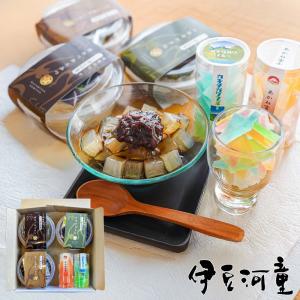 ギフト プレゼント あんみつ3個 富士山琥珀糖2...の商品画像