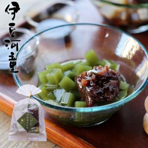 あんみつ お抹茶かさね 角切ところてん 伊豆河童 和菓子