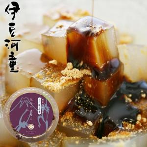 あんみつ 黒蜜きな粉 角切ところてん カップ入 伊豆河童 和菓子 asu