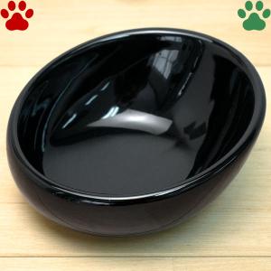 アニーコーラス　カラーボール　120　ブラック　犬　猫　皿　おしゃれ　かわいい　シンプル　無地　黒　カラーボウル　フードボウル　フードボール｜tokoton-dogfood