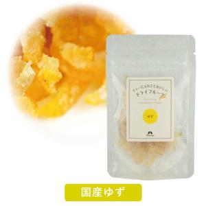 ドライフルーツ 国産ゆず 25g カリス成城 高知県産 柚子 ドライフルーツ おやつ ハーブティーや紅茶に入れて