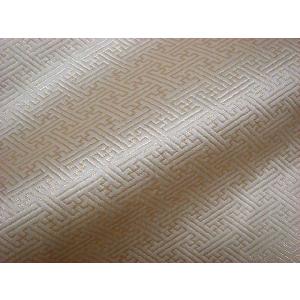 金襴生地 京都西陣織 紗綾形 白 10cm単位 切り売り 金襴布