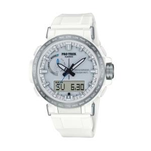 「正規販売店」カシオ CASIO プロトレック PRO TREKPRW-60-7AJF  Climber Line PRW-60 Just Size Combi 電波ソーラー ホワイト バーインデックス｜tokoyo