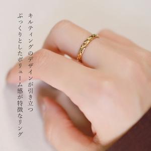 指輪 リング レディース メンズ キルティング...の詳細画像3